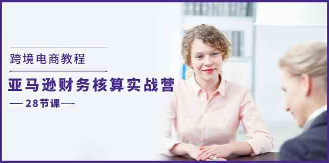 跨境电商教程：亚马逊财务核算实战营（28节课）-好创网