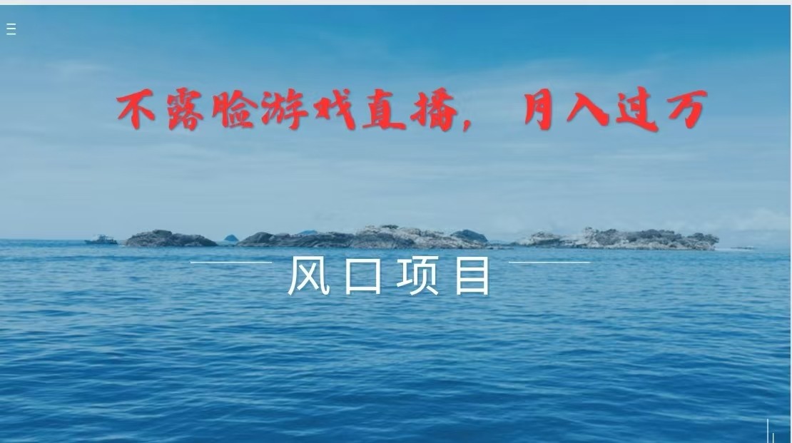 不露脸不出镜，玩转找茬游戏，普通人实现月入过万的好项目-好创网