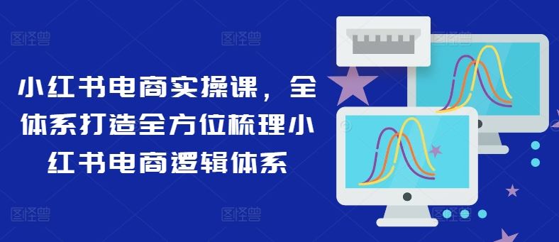 小红书电商实操课，全体系打造全方位梳理小红书电商逻辑体系-好创网