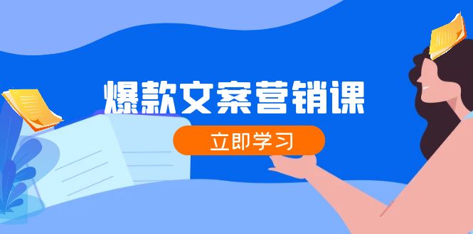 爆款文案营销课：公域转私域，涨粉成交一网打尽，各行业人士必备-好创网
