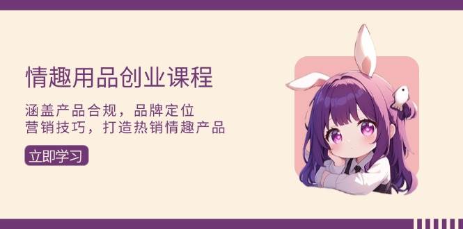 （13682期）情趣用品创业课程：涵盖产品合规，品牌定位，营销技巧，打造热销情趣产品-好创网